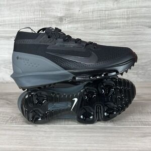 Nike Air Zoom Infinity Tour 2 Gore Tex Triple Black Golf Shoes 2024 Men's Size 9